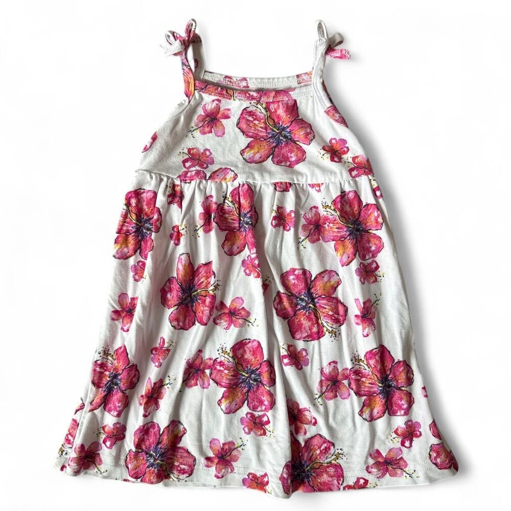 Coco Moon Hawaii Hibiscus Dress & Bloomers Set – 12–18 Months